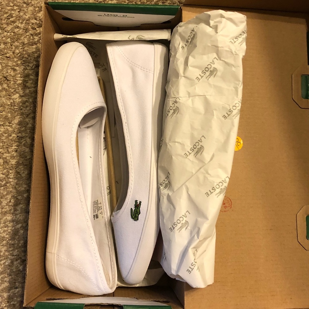 Lacoste slip on shoes